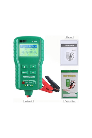 Duoyı Dy219 Dijital 12v Akü Test Cihazı