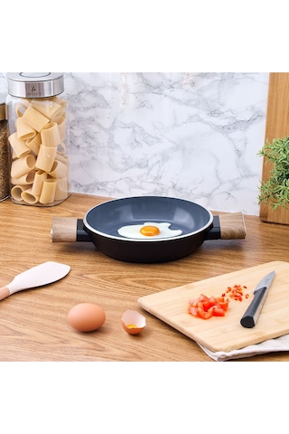 Aryıldız 20 Cm Eco Seramik Sahan Siyah