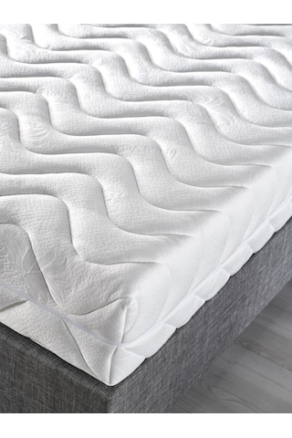 Niron Pocket 90x190 Cm Tek Kişilik Lüks Full Ortopedik Yumuşak - Orta Sert Paket Yaylı Yatak 90 x 190 Beyaz