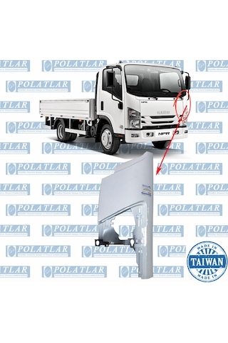 Isuzu Npr 75 Ön Panel Köşe Kaplama Sol 2010-2016 Npr 3d