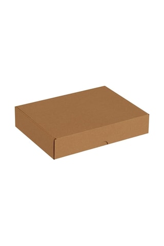 26x19x5-25 Adet Kilitli E Ticaret Karton Kargo Kutusu 1