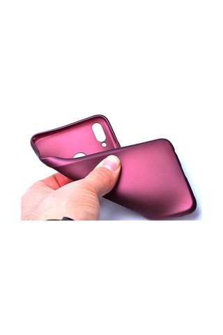 Huawei Honor 8x Kılıf Zore Premier Silikon Kapak Rose Gold