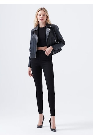 Lavajeans Simsiyah E.x.t.r.a Black Skinny Jeans Kot Solmaz Toparlayıcı Okul Pantolonu Simsiyah Siyah