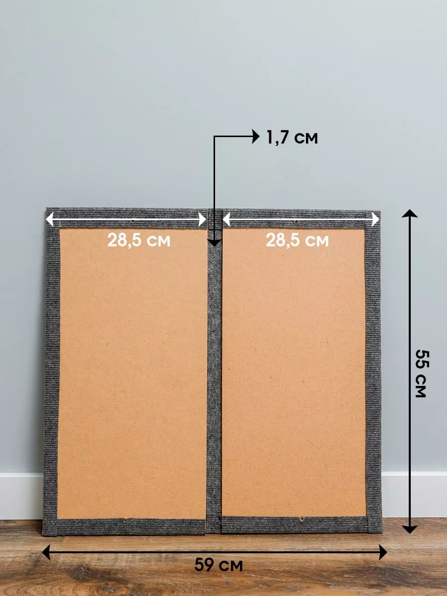 Dzessi Köşeli Duvar Tipi Geniş Kedi Tırmalama Yastığı 199236515