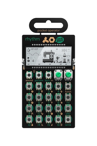 Teenage Engineering Pocket Operator Po-12 Rhythm | Rhythm ve Drums