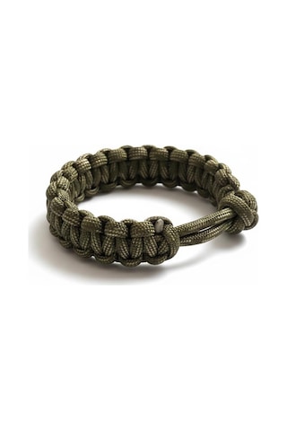 Plentiful Ranger Paracord Bileklik Kamuflaj Seri Yeşil - Siyah