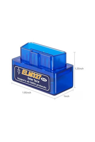 Joyıng Elm 327 V2.1 Bluetooth Araç Teşhis Cihazı Obd2 Obd-ıı Elm327 Araç Arayüzü Tarayıcı Android Üzerinde Çal