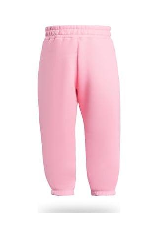 Heyadventure Kız Çocuk Jogger Eşofman Altı 3 İplik Şardonlu Cepsiz Paçası Lastikli Pembe