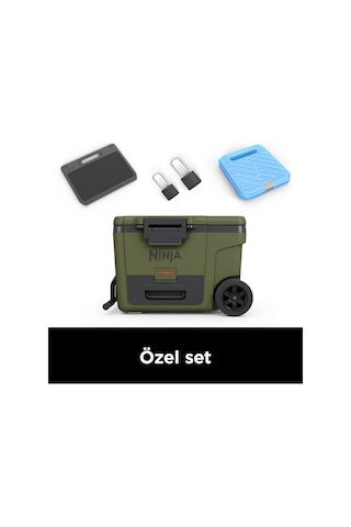 Ninja Frostvault Tekerlekli Cooler 42 Litre - Haki