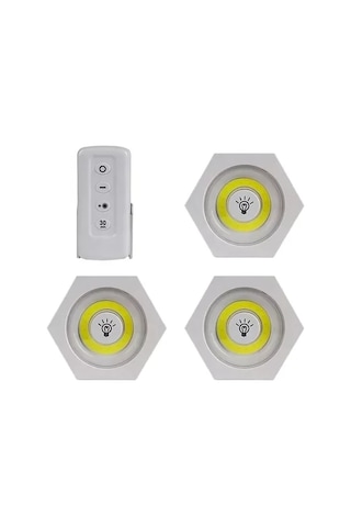 Uzaktan Kumandalı Led Işık Altı Gen 3&amp Apos Lü Set Çok Renkli