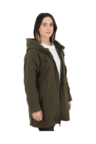 Kadın Haki Polar Ceket - Zenobya Haki