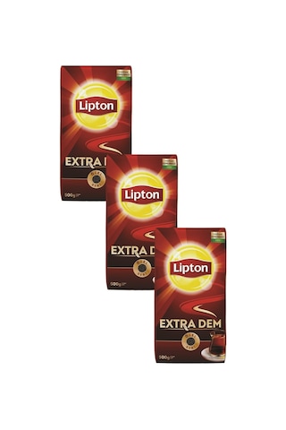 Lipton Extra Dem Siyah Dökme Çay 3 x 500 G