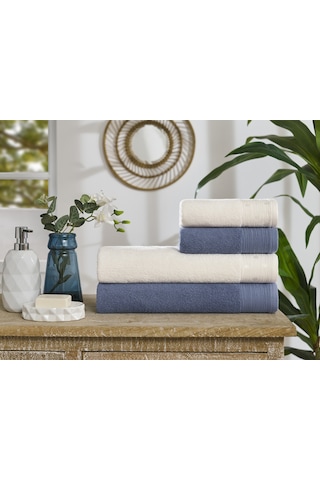 Özdilek Point Havlu Seti 480028 Indigo