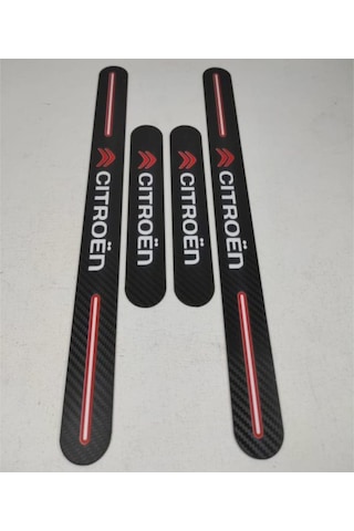 Citroen Xsara Uyumlu Carbon Kapı Eşiği 4'Lü Set Kırılmaz (551149289)