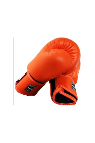 Twins Bgvl3-or Turuncu Boks Eldiveni Deri Muay Thai Eldiveni Turuncu