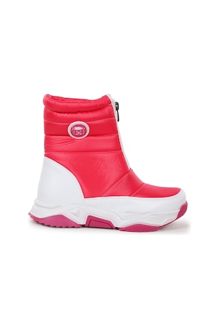 Kiko Kids Sumo Fermuarlı Kız Çocuk Kar Botu Fuşya - Pembe Fuşya - Pembe