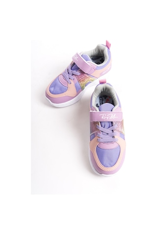 Daxtors Garantili Ray Max Günlük Ortopedik Çocuk Unisex Sneaker Spor Ayakkabı Lila-pembe
