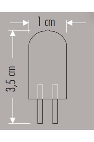 12/20 Kapsül Ampul G4 Duylu