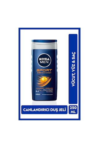 NIVEA Men Erkek Sport Duş Jeli 250 ML