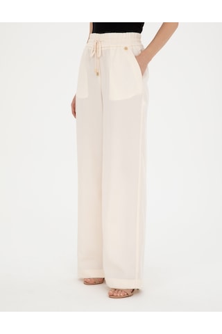 Pierre Cardin Kadın Ekru Pantolon Kanvas-chino 50284523-vr019 Ekru