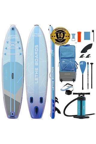 Lethe Boards Lethe Pro Cruise Msl Tekn. 335x84x15cm Premium Seri Fiberglass Kürek+tekerlekli Çanta+hp6 Pompa