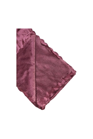Kaymaz Tabanlı Tay Tüyü Çekyat, Koltuk, Kanepe Örtüsü Pembe Renk 175x210cm Çok Renkli