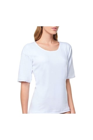 Seher Yıldızı Kadın Kaşkorse Kısa Kollu Fanila Atlet 011 - 12 Adet