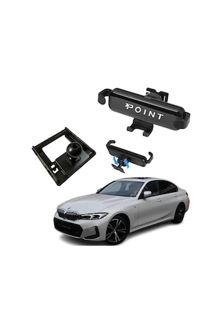 Bmw 3 Serisi Araca Özel Cep Telefon Tutacağı Robotik Oynar Başlıklı 2023 Sonrası Profesyonel Ürün Siyah