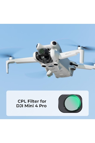 K&F Concept Dji Mini 4 Pro Uyumlu CPL Circular Polarize Filtre