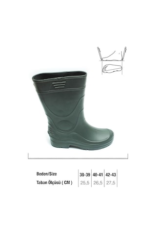 Gezer Kışlık Erkek Çizme (554653518) Haki