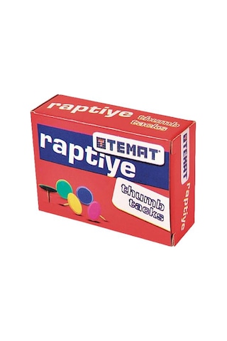 Raptiye Renkli Temat Renkli Raptiye Karışık 1 Paket