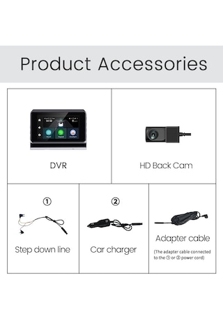 Hb-30 Yeni 4g Uzaktan İzlemeli 2k Araç Kayıt Kamerası