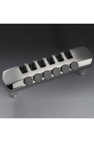 Schaller Sc-12070600 Fiksli Köprü Kuyruğu Rutenyum Siyah Krom Lüks Kaplama