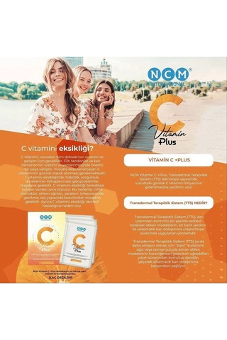 C Vitamin Plus Vitamin C, Vitamin A, Vitamin B2, Vitamin B6, Propolis 30günlük