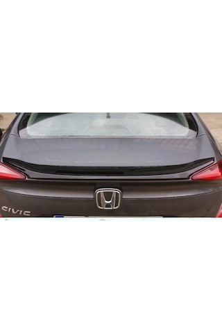 Civic Fc5 2016-2021 Uyumlu Oem Anatomik Spoiler Piano Black