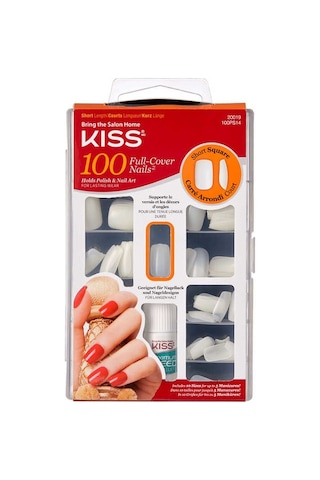 Kiss Renksiz Takma Tırnak 100'lü Paket