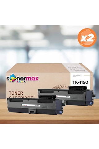 Kyocera Ecosys M2135dn Uyumlu Toneri 2'li Paket / Tk-1150