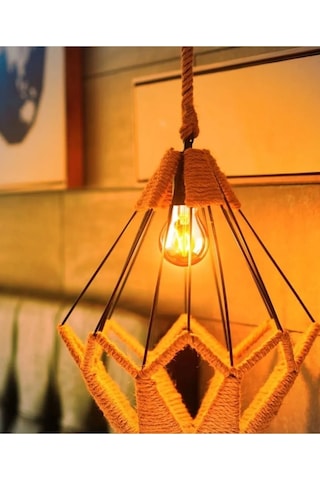 G45 Rustik Led Ampul 4w E27 Duy 2700k Amber Cam Dekoratif Vintage