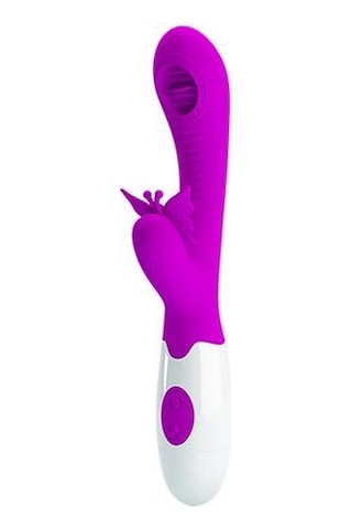 Lilitu Shop Kelebek Dalgalı Dil Titreşimli Özel Vibratör