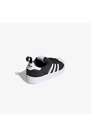 Adidas Superstar Quickon Çocuk Siyah Spor Ayakkabı Kk2176