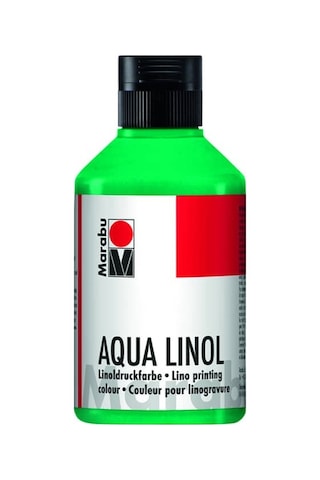 Marabu Aqua Linol Baskı Boyası Blue Green 250 Ml
