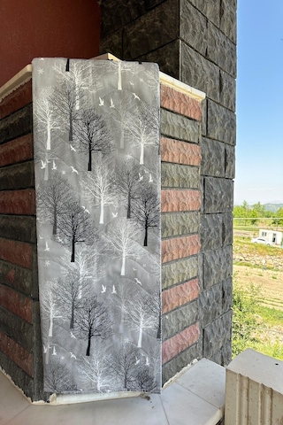 Çift Kişilik Çok Amaçlı Pike, Yazlık Pike, Desenli Pike, Yatak Örtüsü 195x220cm Gri