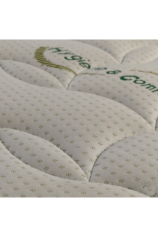 70 x 110 Ortopedik Bamboo Yaylı Yatak Bambu Bebek Yatağı