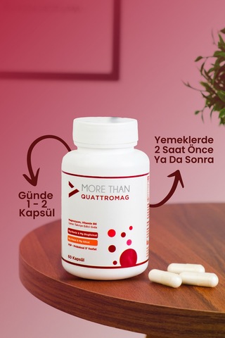 Quattromag Magnezyum Kompleks 60 Kapsül