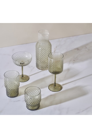 Bella Maison Bubble Martini Kadeh Seti 6'lı Yeşil 220 CC Yeşil