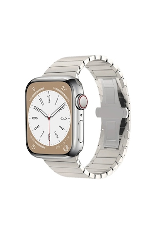 Apple Watch Uyumlu42mm Kr413 Fine Steel Kordon Saat Değildir - Yıldız Işığı