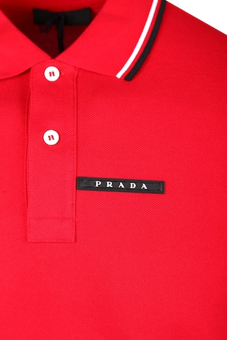 Prada Erkek Polo Yaka T-shırt Sjn256-322-f0aa6 Kirmizi