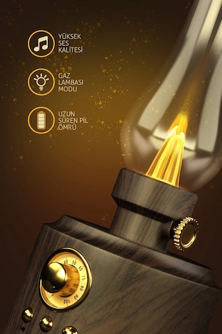 Powerway Shine Radyolu Otantik Gece Lambası Bluetooth Hoparlör