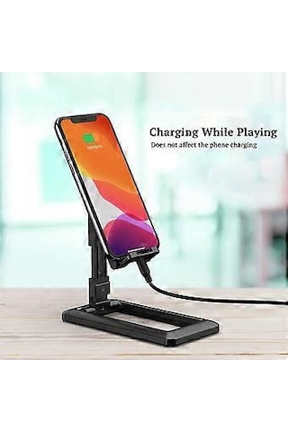 Telefon Tutucu Beyaz Döndürülebilir Ayarlanabilir Evrensel B Çok Renkli