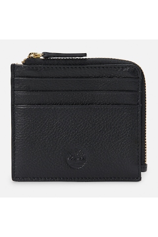 Timberland Tuckerman Tuckerman Leather Card Holder Kadın Cüzdan-32701 Siyah